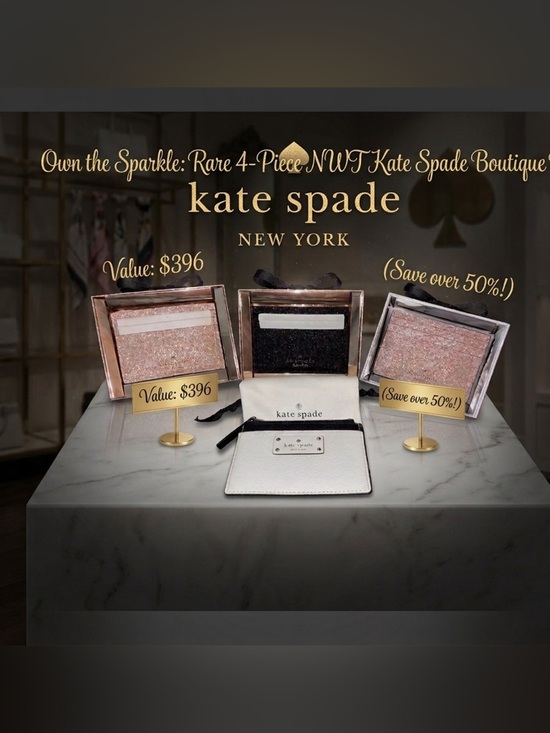 kate spade Handbags - Kate Spade NWT 4 Piece Card Holder Bundle